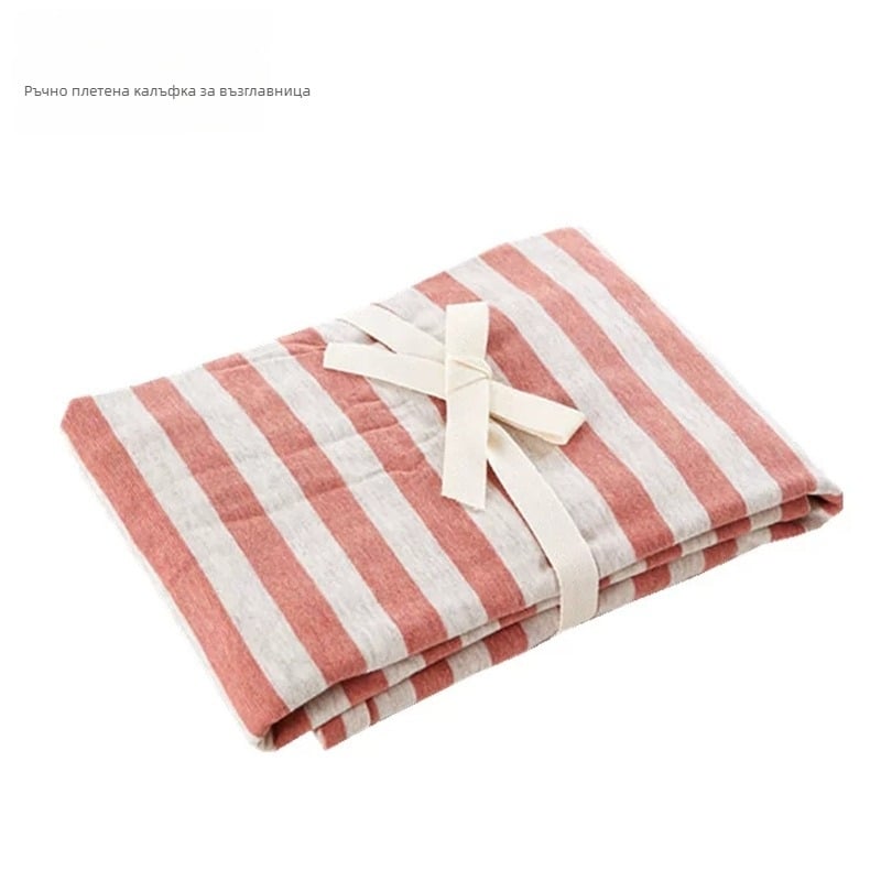 Калъфка за възглавница – японски стил, 100% памук, реактивно боядисан, за единична възглавница