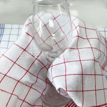 Tea towel – Yarn-dyed plaid, памук 70 g, кухненска кърпа за чай