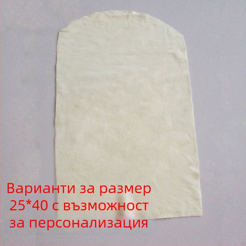 Кърпа за избърсване от овча кожа за автомобил – замшена, абсорбираща, гъста