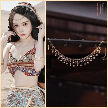 Щипка за коса с капковидна форма, от сплав, ретро стил, идеален подарък за церемония по откриването