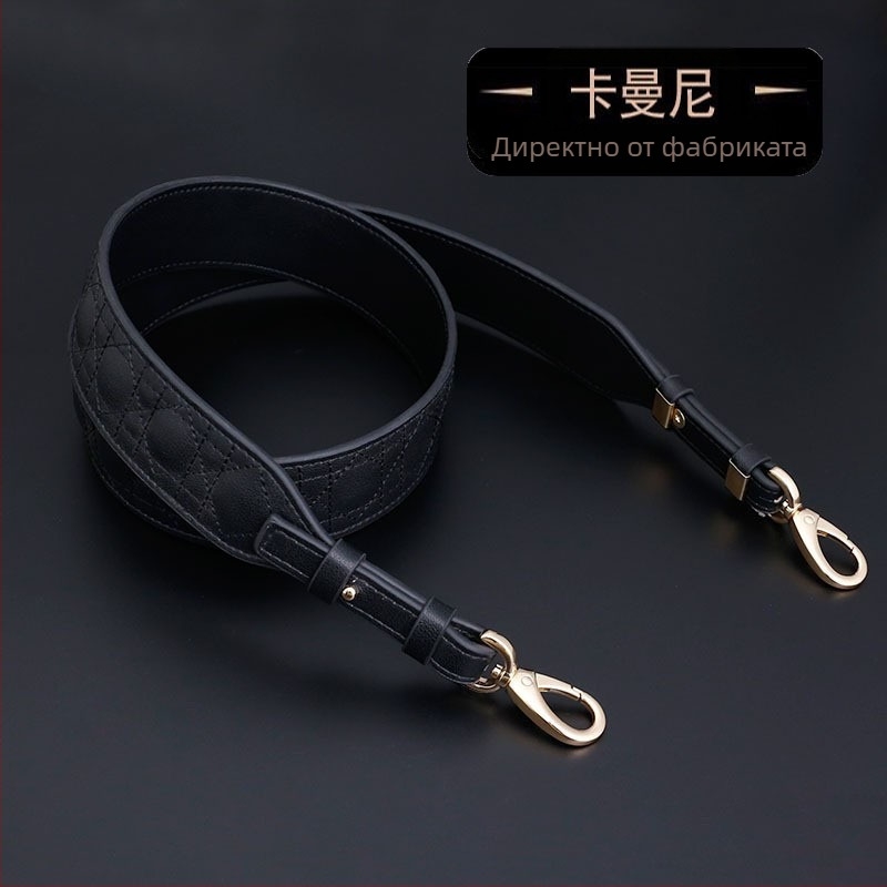 Kamani презрамка за чанти от естествена кожа — регулируема кръстосана презрамка