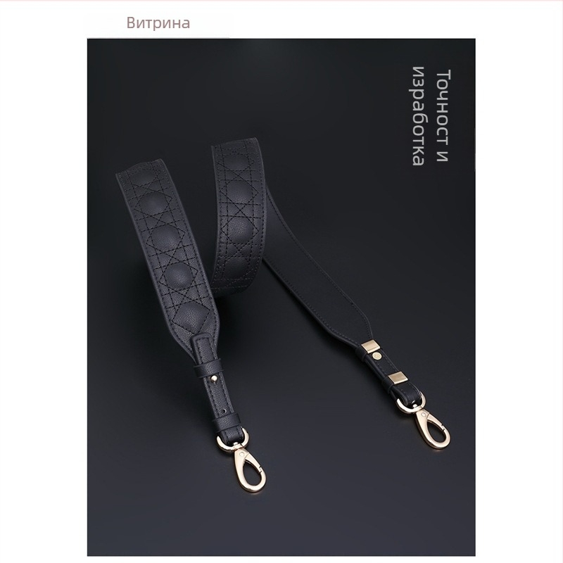 Kamani презрамка за чанти от естествена кожа — регулируема кръстосана презрамка