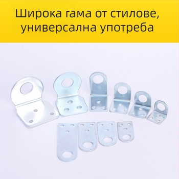 Li yibang Железна брава за врати, галванизирана, модел 50.65.75.90, за дървени врати и шкафове, модерен минималистичен стил