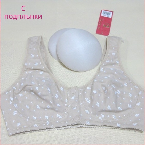 Памучни подплънки за сутиен, подплънки за повдигащ сутиен, невидим ефект, обикновена дебелина, пролет 2024