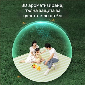 Сребърна гривна за деца – етнически стил, гривна с животински мотив против комари със етерични масла, аксесоар за ръка, пролет 2025