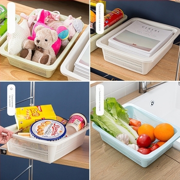 Кухненска пластмасова кошница за плодове и зеленчуци — прост модерен стил, кошница за кухня (Galley Basket), пусната през лято 2015 г.