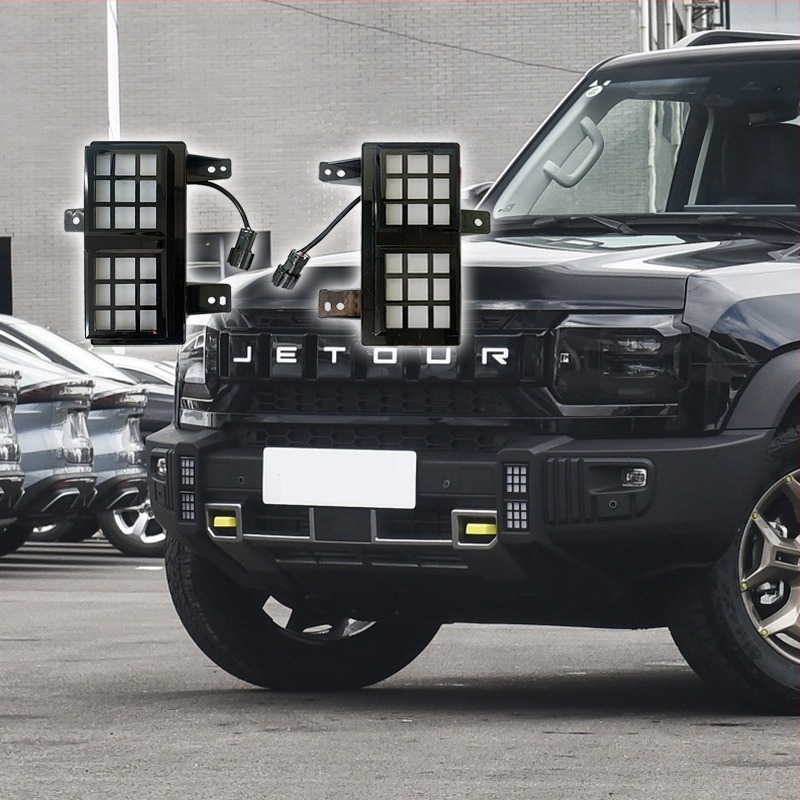 Комплект предни светлини за Jietu Traveler – DRL, фар за мъгла, декоративна лампа, LED 3.5W, An Ruicheng, модел Traveler