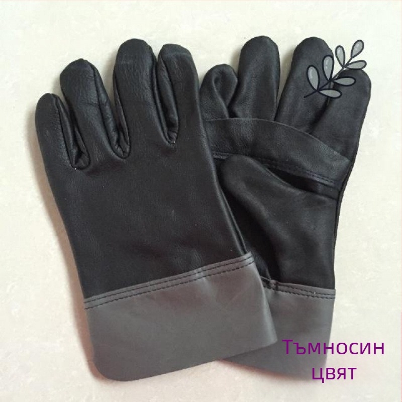 Защитни ръкавици за котки – против издраскване и ухапване, кравешка кожа, многократна употреба