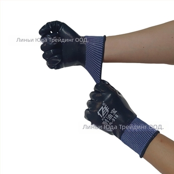 Пълно гумени ръкавици – масло- и водоустойчиви, за механична поддръжка и метална обработка