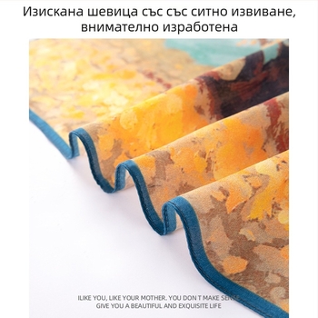 SEAMMER копринен шал – коприна, Гуанджоу, пролет 2025, стил: шал