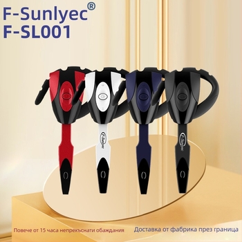 Bluetooth ушна слушалка с ушен обтегач за спорт и кола – обхват 10 м, IPX6 водоустойчивост, Bluetooth 5.0, автономия над 8 ч