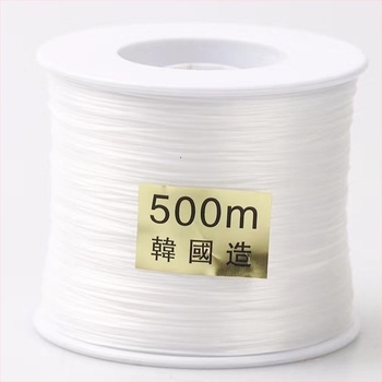 Гривна от еластична нишка за мъниста с проба 925-сребро