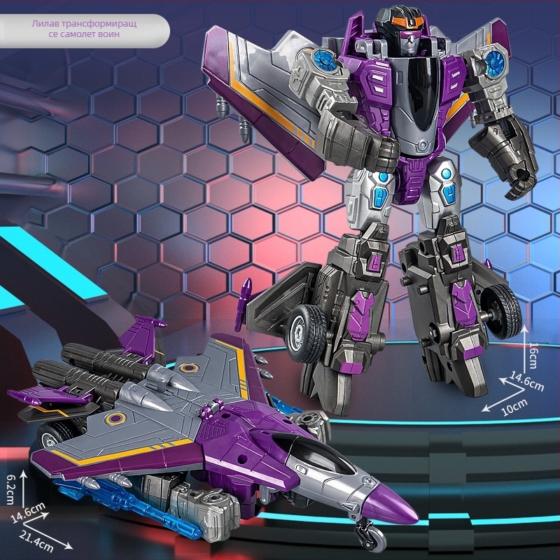 DIY ръчно преобразуем робот-камион – пластмасов модел на автомобил с инерционно управление, симулиран военен автомобил