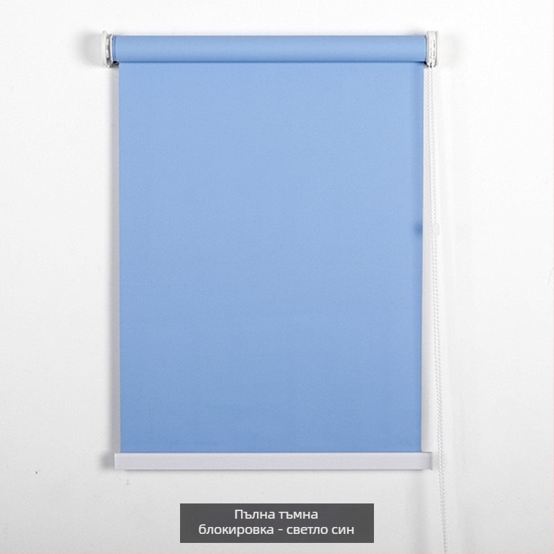 Donna полиестерна щора-роло за пълно засенчване; персонализируема; модерен стил; подходяща за дневна, спалня и офис