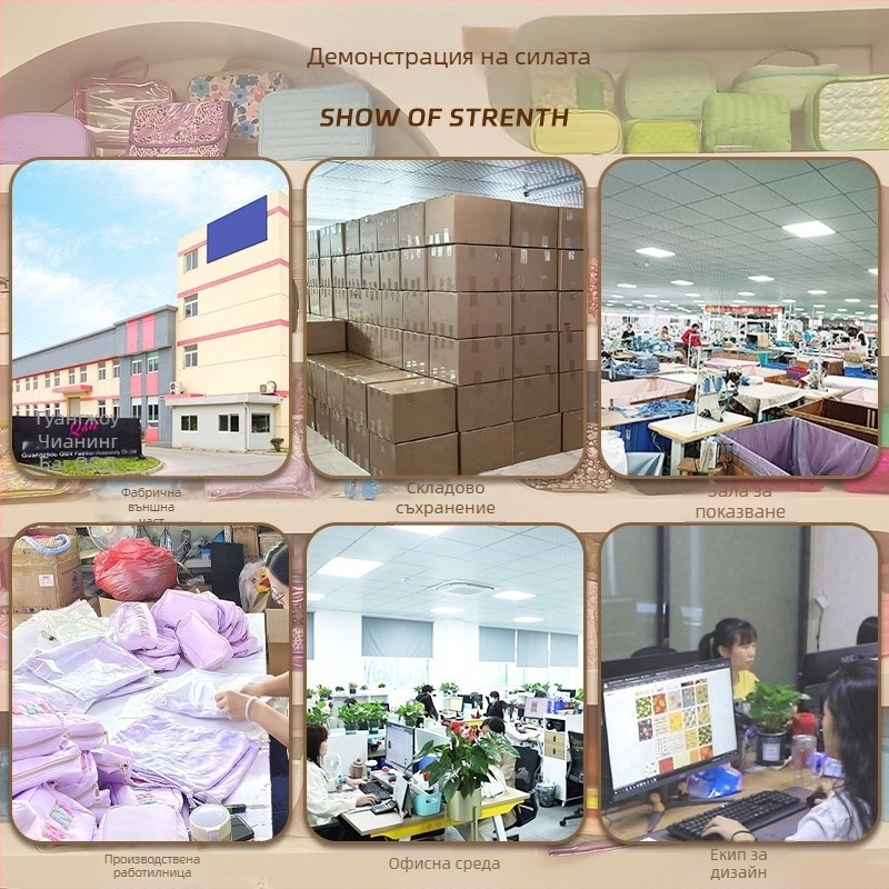 Козметична чанта от PU кожа, корейски стил, капацитет 20–35 л, затваряне с цип, вътрешен джоб с цип.