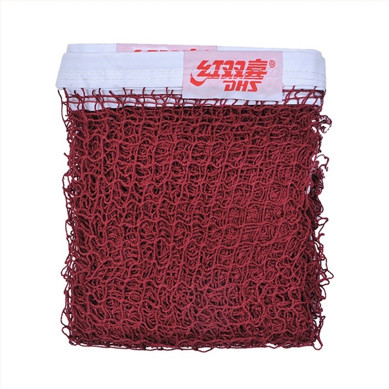 Бадминтонна мрежа – преносима, стандартна, професионална за двойки/сингъл, найлонова мрежа, марка Double Happiness