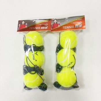 Тенис тренировъчен инструмент за начинаещи със отскок с въже и гума – марка Varesi; Материал: гума; Категория: тенис