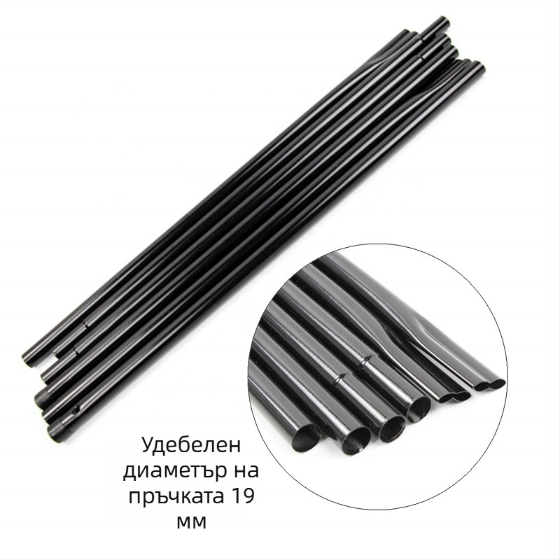 Комплект за бадминтон с мрежа – преносим за открито семейно забавление. За любители и юноши. Рамка: феросплав; Корди: нейлон; Тегло 95–100 g; Дръжка: G2; Тип ракета: прав удар