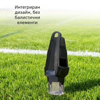 Съдийска свирка за спорт ABS, печат на лого наличен, подходяща за бягане, футбол, баскетбол, волейбол, бадминтон и тенис; 500 броя в кутия