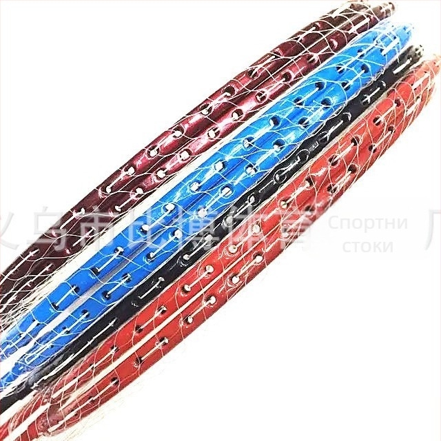 Бадминтон ракета Zhibo — рамка от феросплав, тегло 75–79 g, директен удар, за аматьори