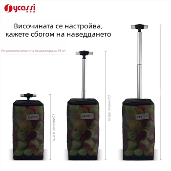 Прибирач за топки за pickleball и тенис, с голям капацитет, дизайн с натискане надолу и чанта за съхранение