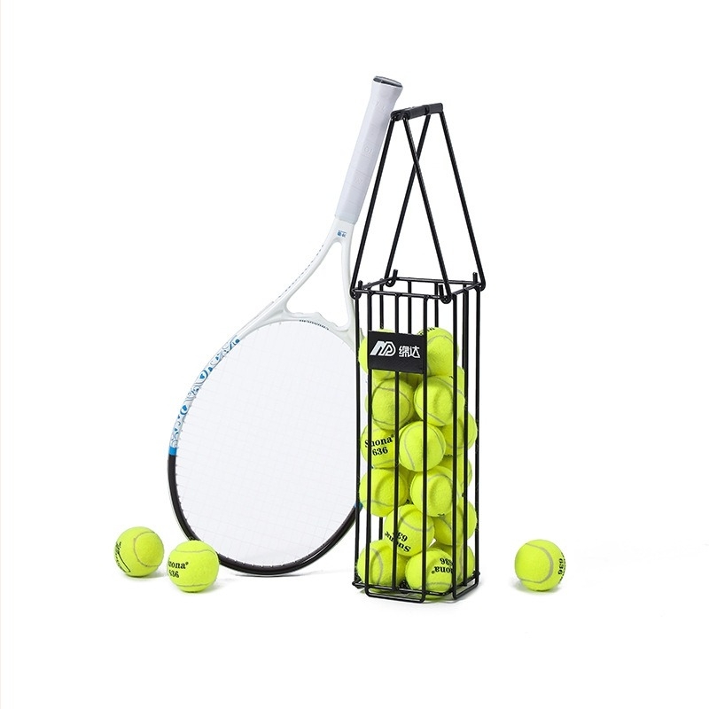 Портативен събирач на тенис топки – стоманена конструкция, Mianda марка, възможност за персонализиране на частен етикет