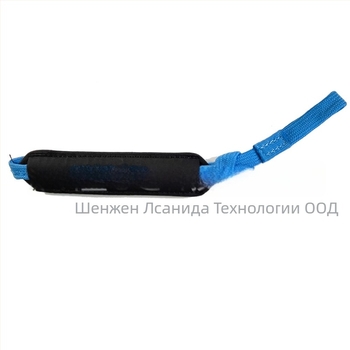 GET MOVING Лента за китката на ракета, екологична, заменяема, пляжен стил, модел LSWR49, за тенис и бадминтон