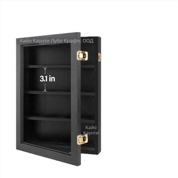 Съхранителна кутия от бамбук, с отделения и капак, 2 л капацитет, персонализиран дизайн, възможност за печат на лого, модерен минималистичен стил