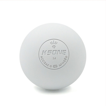 KSONE Масажна фасциална йога фитнес топка с пръчка за релаксация на мускулите, от гума, 146 г, персонализируема