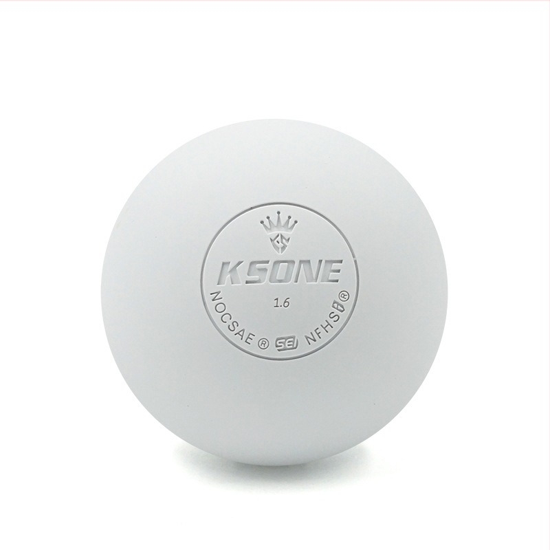 KSONE Масажна фасциална йога фитнес топка с пръчка за релаксация на мускулите, от гума, 146 г, персонализируема