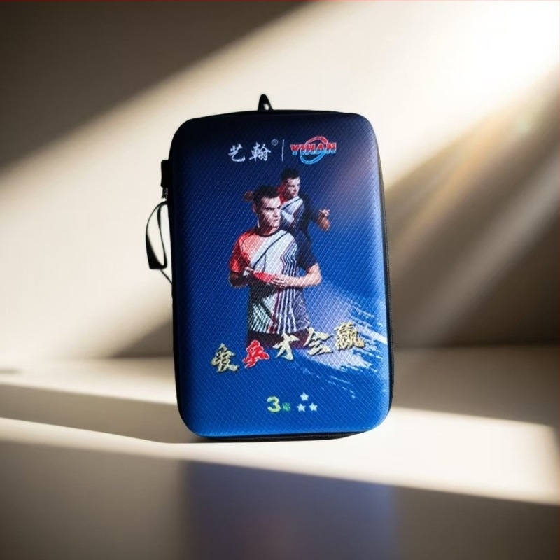 Ракетка за тенис на маса Yihan – висок клас за тренировки и забавление, гума с дълго лепило, хоризонтален удар, материал на дъното: дърво