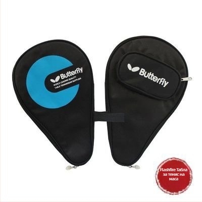 Чанта за тенис на маса за ракета и топки, грушоподобна всичко-в-едно чанта за топки, преносима защитна долна плоча, външен джоб