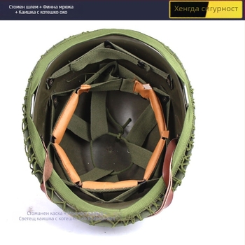 M1 стоманена каска за колоездене, персонализирано обработване и печатано лого; лицензиран частен етикет