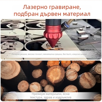 Дървен 3D пъзел с форма на пистолет за пинг-понг, DIY персонализиране, OEM лого, мултифункционална играчка