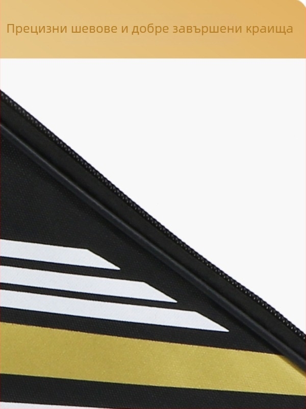 Spike калъф за ракета за бадминтон – Oxford плат, водоустойчив и устойчив на надраскване, презрамка за рамо, преносим за възрастни, оборудване за бадминтон/тенис