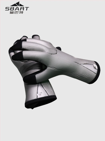 Sbart водолазни ръкавици за гмуркане, издръжливи на износване, устойчиви на пробиви и разкъсване; 90% гума, 10% найлон; за риболов и лов