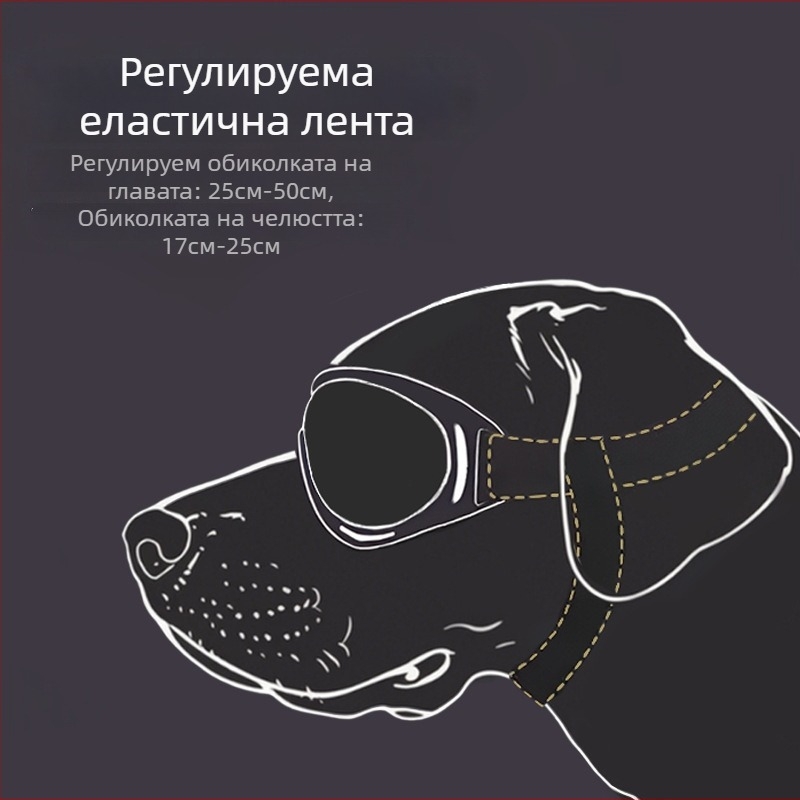 Очила за домашни любимци: ветроустойчиви очила за защита на очите, PC леща, TPU рамка, универсална поддръжка, стил Casual — AL891933964780
