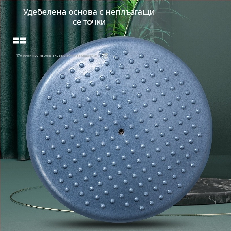 Полусферична балансираща топка за йога и пилатес – мини фитнес топка за тренировки и сетивна координация
