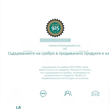 S925 стерлингово сребро — висулка за обеци „Ледена кралица“ със циркон, DIY комплект за мънисти и перли
