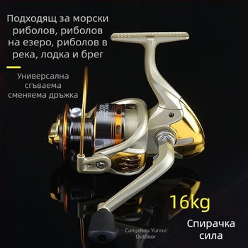 Спининг макара изцяло метална (40 броя в опаковка)