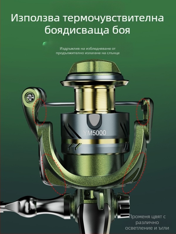 Спининг макара Giant finned king – риболовно оборудване