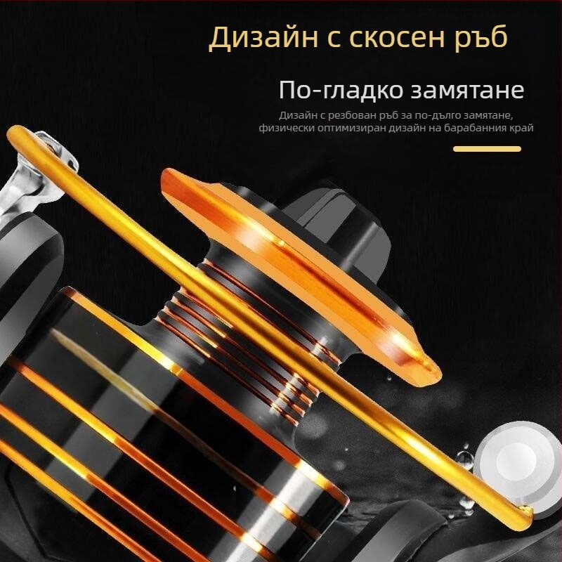 Спининг макара с цял метален корпус и метална шпула – риболовна макара