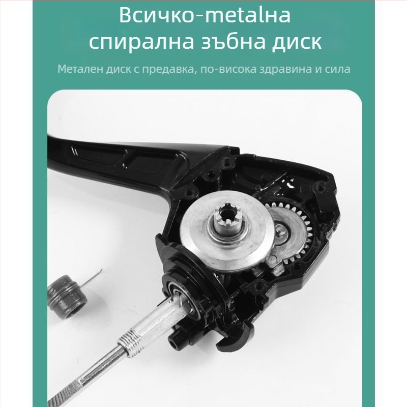 Спининг макара с цял метален корпус и метална шпула – риболовна макара