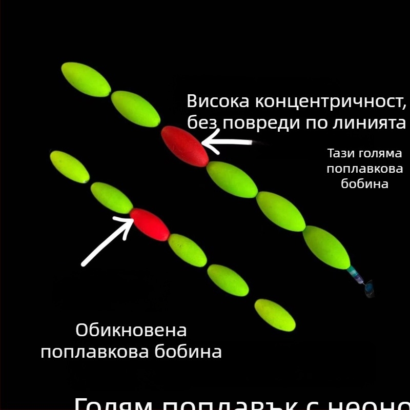 Seven-Star Float комплект за риболовна линия — нейлон, главна линия, марка Seven-Star Float, готов за употреба