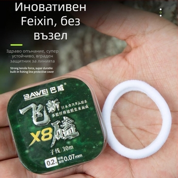 Sub-Line риболовна линия, PE, силна, опаковка 100 бр., BWAY