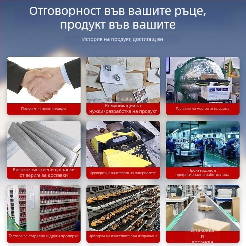 LED челна лампа със сензор за жестове, 360° въртене, 5W, 500mAh презареждаема батерия