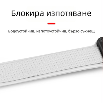Челник с COB LED, презареждаем и водоустойчив за нощно бягане, къмпинг и риболов — лъч до 10 м, време на работа 3 ч, ABS+TPU лента, модел Kj-cob