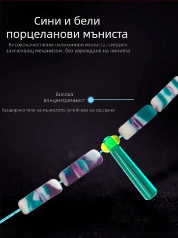 PE подсилен риболовен комплект от линии — готова завързана основна линия, нейлонова нишка, за състезателен риболов