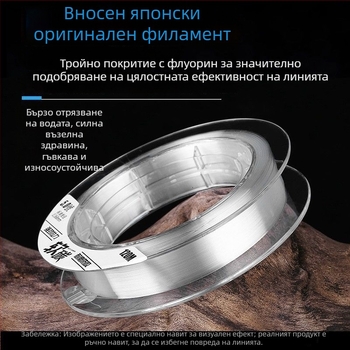 Риболовна линия - Подлиния, PE материал, Категория: риболовна линия