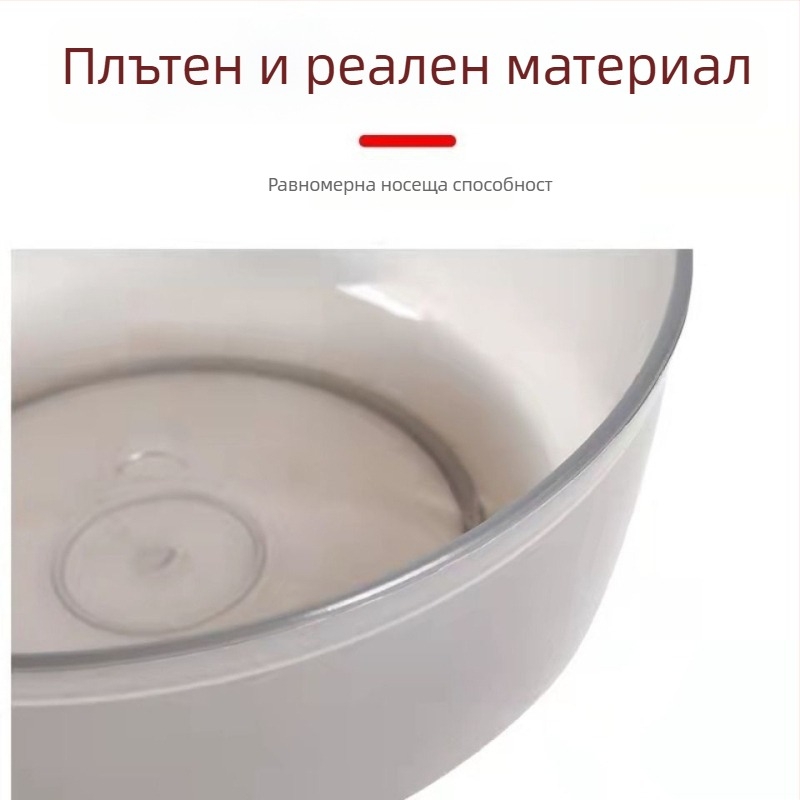 Пластмасов комплект от три купи за примамка за риболов – купа за смесване на примамка, сгъваема купа и тава за примамване